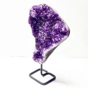 AMETHYSTE Uruguay - Belle druse montée sur son socle de 3032 grs