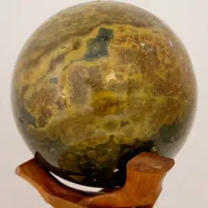 JASPE ORBICULAIRE - Incroyable sphère de 19.5 cm de diamètre