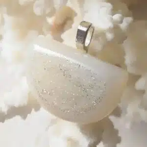 AGATE DRUSY - Cabochon cristallisé monté en pendentif