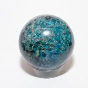 APATITE BLEUE - Sphère de 12 cm de diamètre