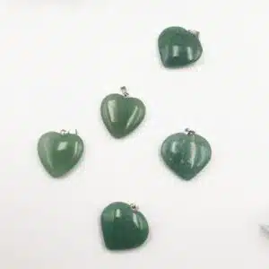 AVENTURINE VERTE -  joli pendentif coeur