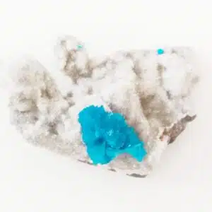 CAVANSITE sur Stilbite - Cristaux bruts - 26 grs - Collection