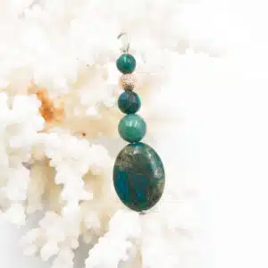 CHRYSOCOLLE - Création d'un Joli pendentif