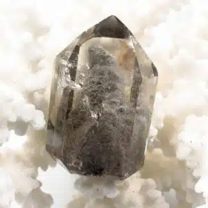 CRISTAL de ROCHE - Cristal naturel mono terminé avec inclusions de Lodolite