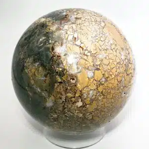 JASPE PAYSAGE cristallisé - Sphère de 12.8 cm
