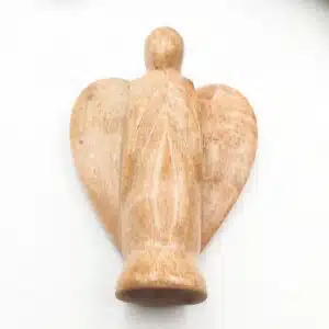 PIERRE DE LUNE ORANGE - Très bel Ange de 15 cm de haut