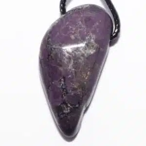 PURPURITE Percée montée en Pendentif - 11,4 grs