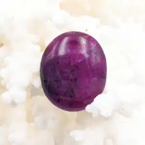 RUBIS - Beau Cabochon de forme ovale de 2.1 cm - 33.2 cts pour montage bijou