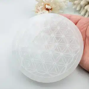 SELENITE - Fleur de vie