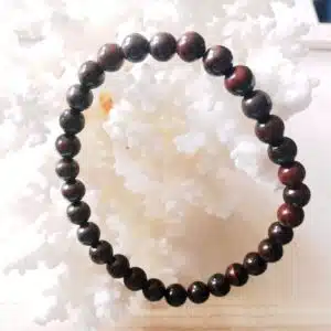 JASPE BRESHIA - Bracelet de perles de 6 mm de diamètre