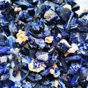 AZURITE - lot de cristaux de 4 grs environ