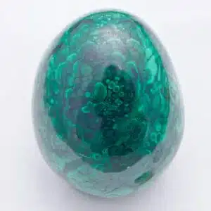 MALACHITE - Incroyable œuf de 9 cm