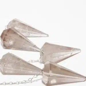 QUARTZ ENFUME - Pendule En Forme Hexagonale de 25 grs