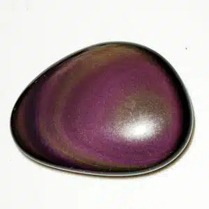 OBSIDIENNE OEIL CELESTE - Joli Galet plat de 4,5cm -Mexique