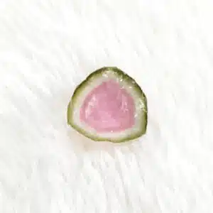 TOURMALINE MELON D'EAU - jolie tranche polie