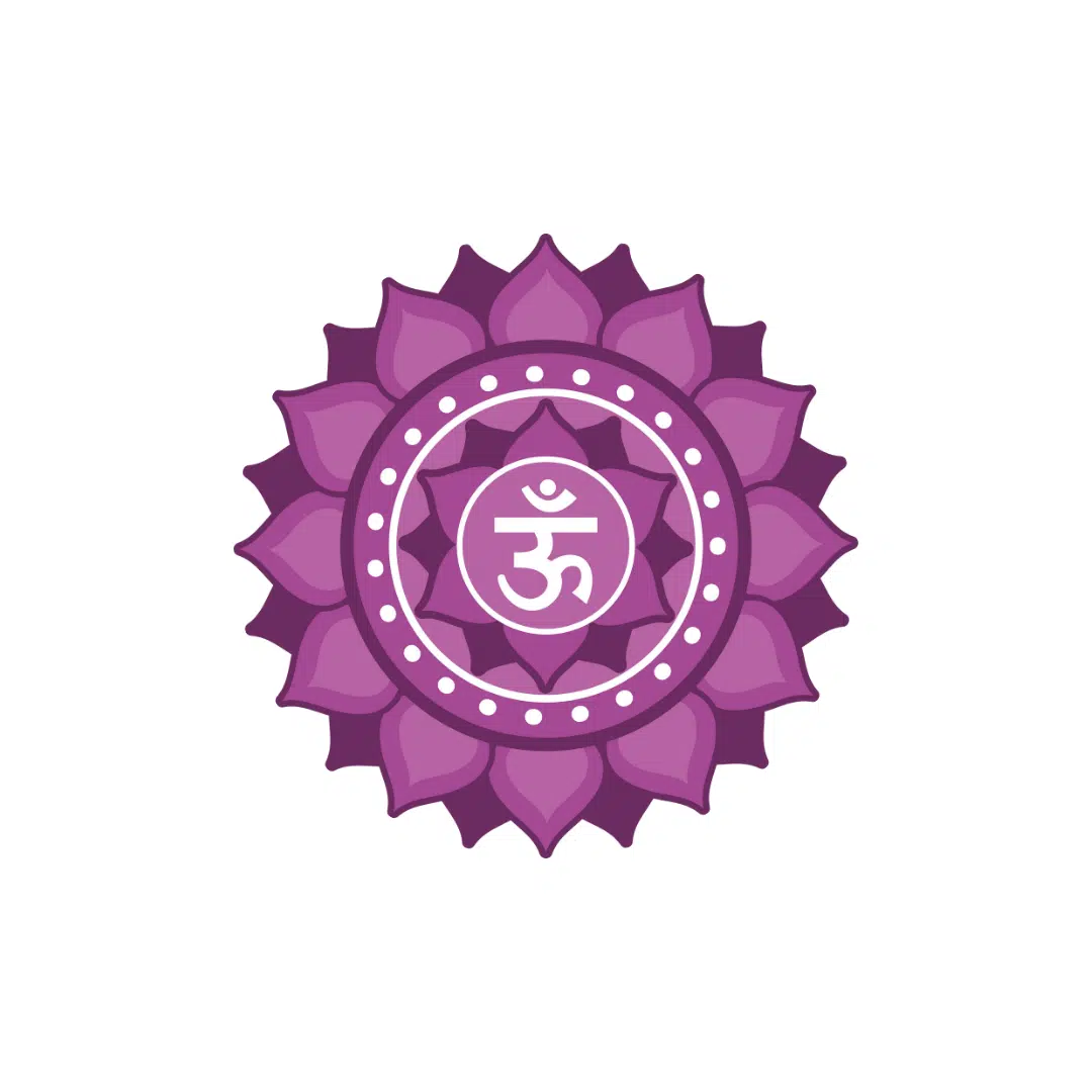 C7 - Chakra Coronal (Violet, blanc, transparent)