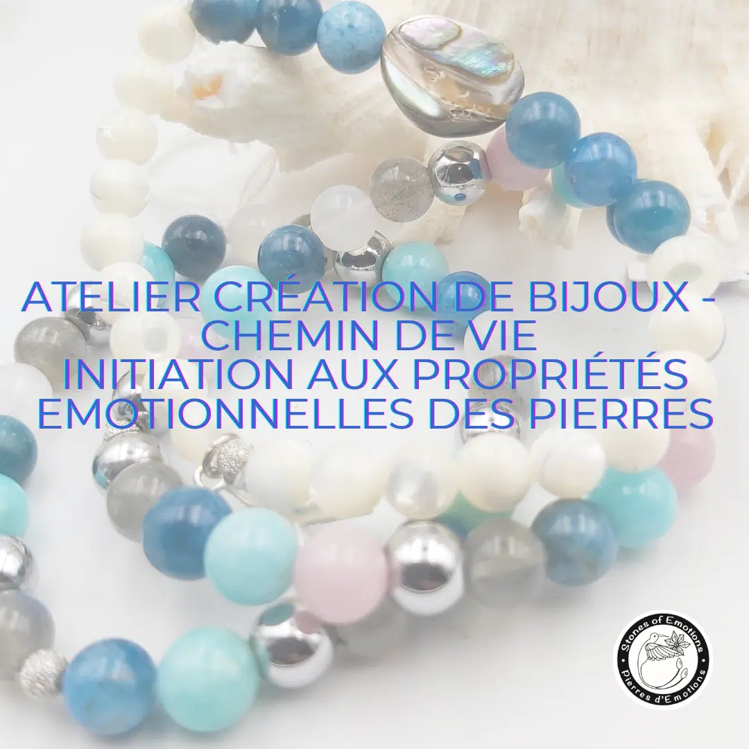 Atelier création bijoux et propriétés des pierres – Image 3