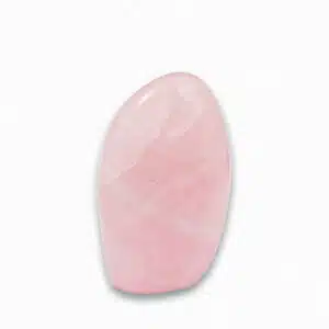 QUARTZ ROSE - Très belle forme libre de 9,5 cm et 400 grs