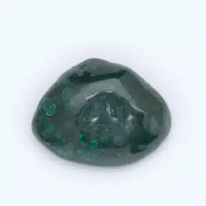 MALACHITE - Surprenant galet plat de 6 cm