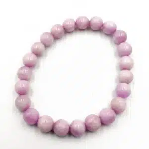 KUNZITE - Bracelet perles de diamètre 8 mm environ