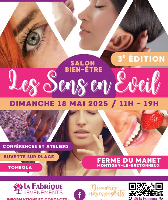 18 MAI : Salon Bien-Etre à la Ferme du Manet – Montigny Le Bretonneux (78) de 11h à 19h 