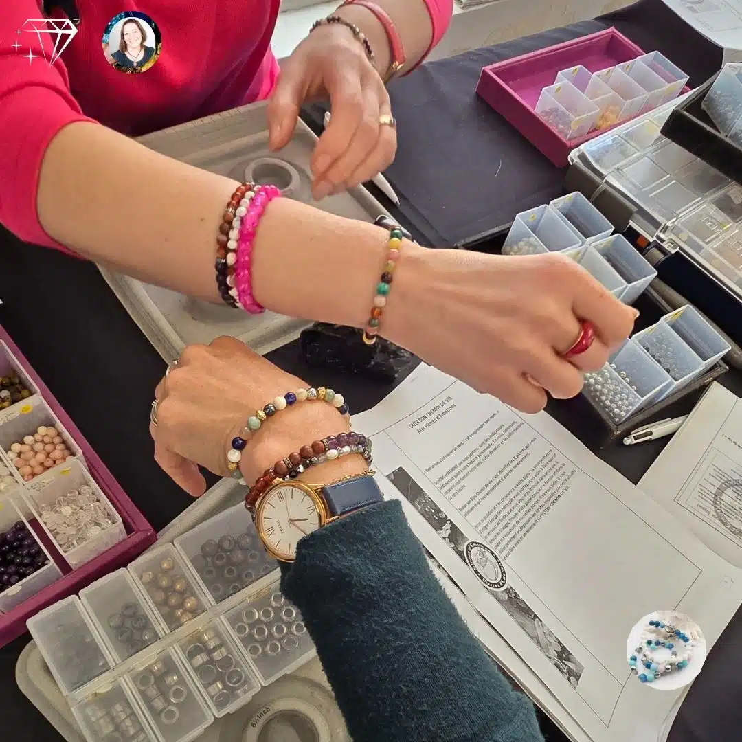 Atelier création bijoux et propriétés des pierres – Image 2