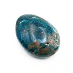 APATITE BLEUE - Beau Galet 115 grs et 6 cm