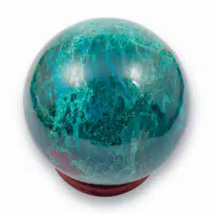 CHRYSOCOLLE - Très belle sphère de 6 cm