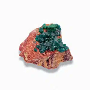 DIOPTASE - Très joli amas cristallin de 46 grs