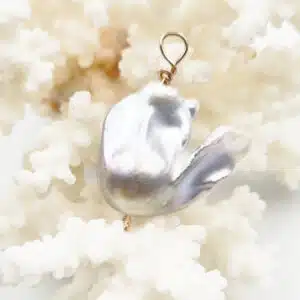 PERLE D'EAU DOUCE BAROQUE - Montée En Pendentif