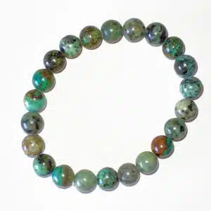 CHRYSOCOLLE - Bracelet de perles de 8mm