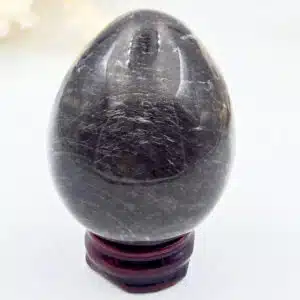 PIERRE DE LUNE Noire - Bel oeuf de 5.5 cm