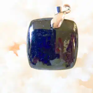 TOURMALINE NOIRE (Schörl) - Pendentif ovale