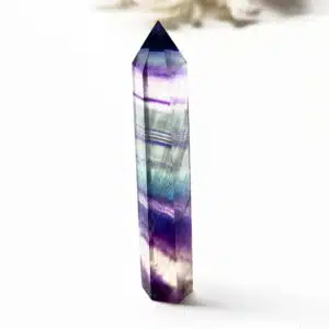 FLUORITE BANDE - Très beau Prisme de 7 cm