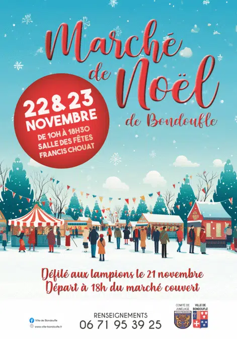 Marché de Noël à Bondoufle (91)