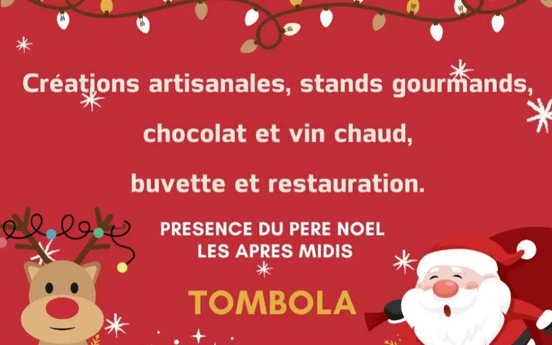 Marché de Noël à Villebon sur Yvette (91)