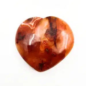 CORNALINE  - Très joli cœur de 8.5 cm