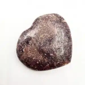 LEPIDOLITE - Jolie coeur de 7 cm