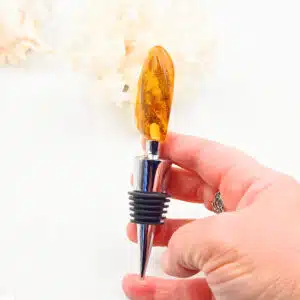 AMBRE doré - Très beau bouchon de bouteille