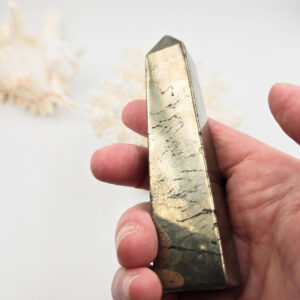 PYRITE - Magnifique Prisme de 10 cm