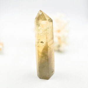 CITRINE - Beau prisme de cristal naturel de 277 grs et 13 cm